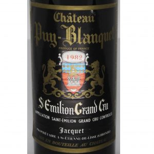 1982 Chateau Puy Blanquet